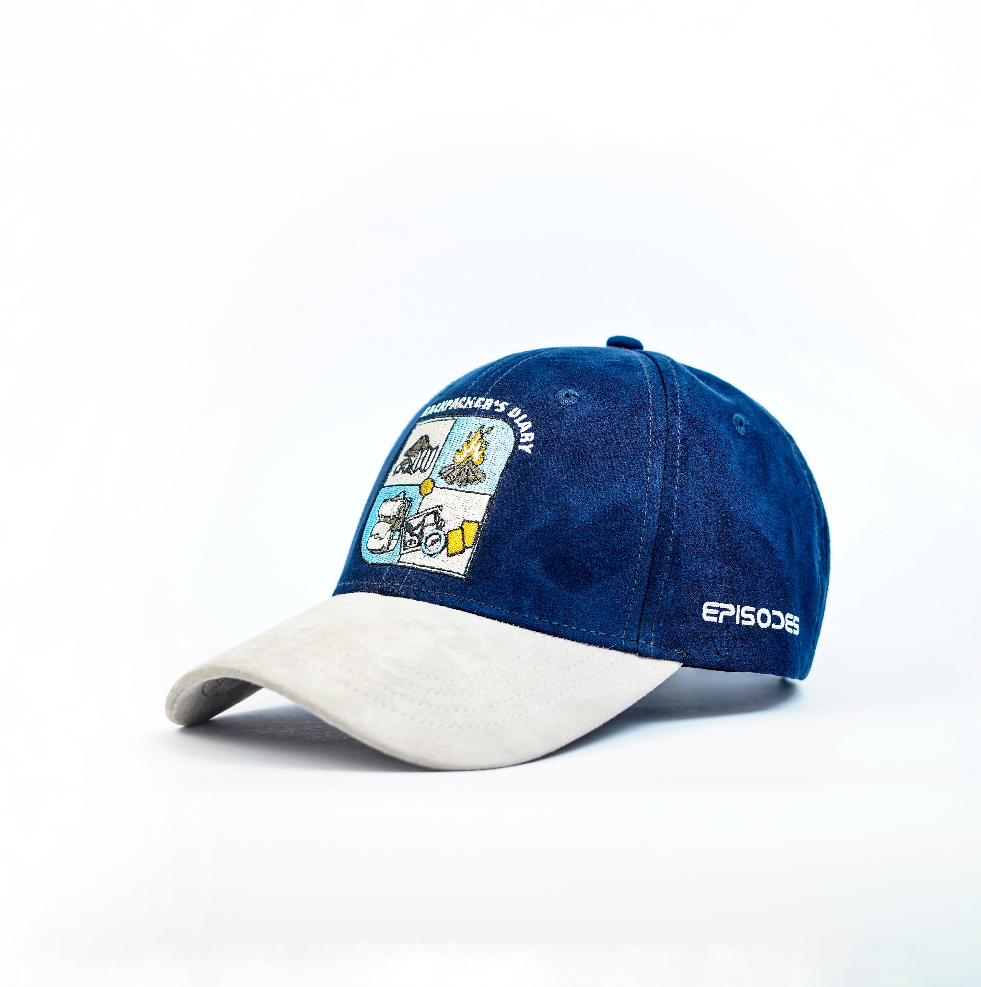 Backpacker’s Diary Adventure Suede Cap