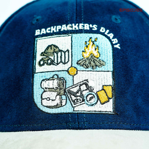 Backpacker’s Diary Adventure Suede Cap