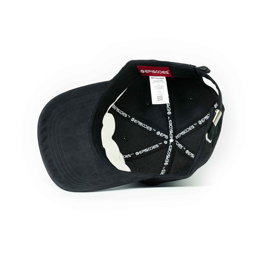 Episodes Iconic Black Suede Cap