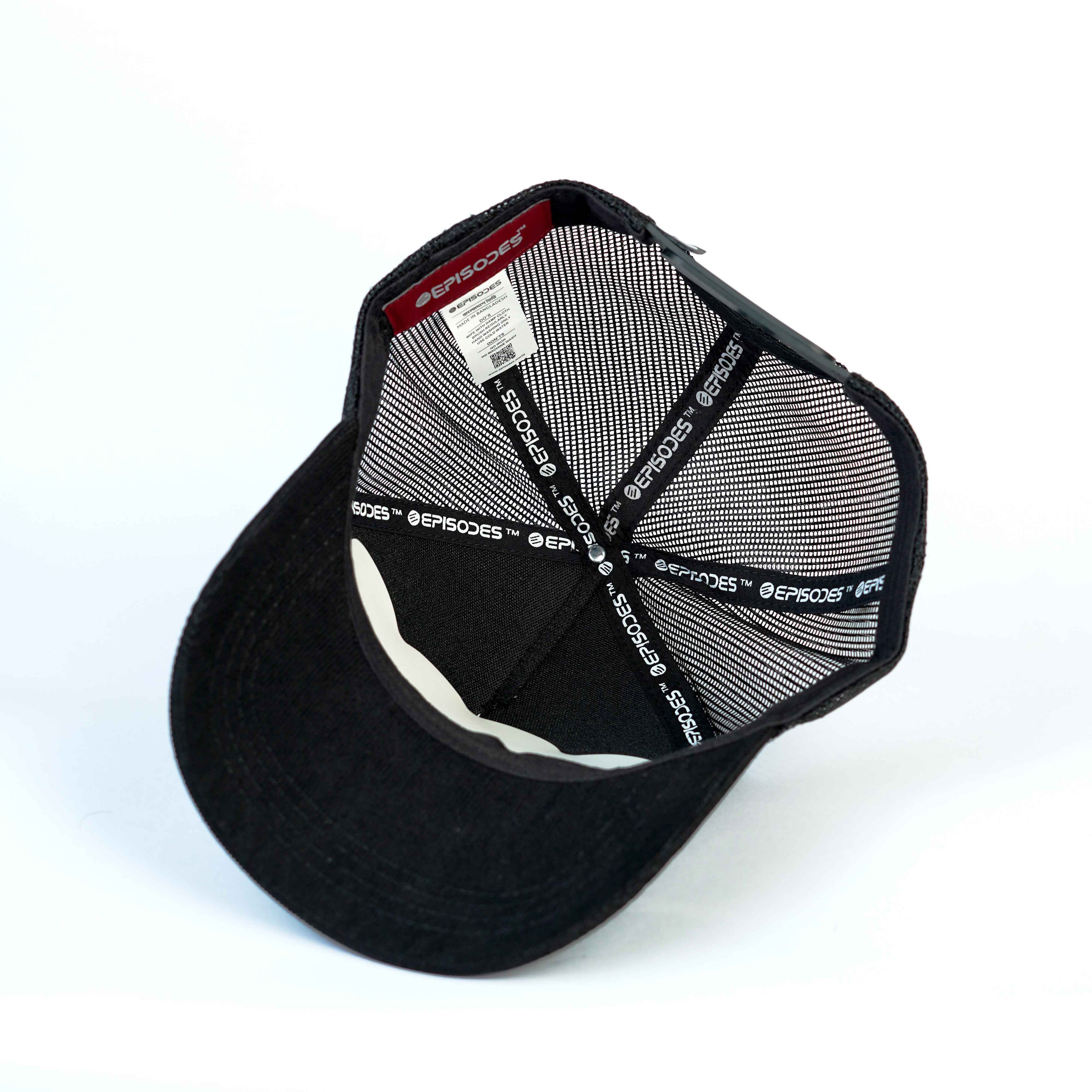 Episodes Black Corduroy Trucker Cap