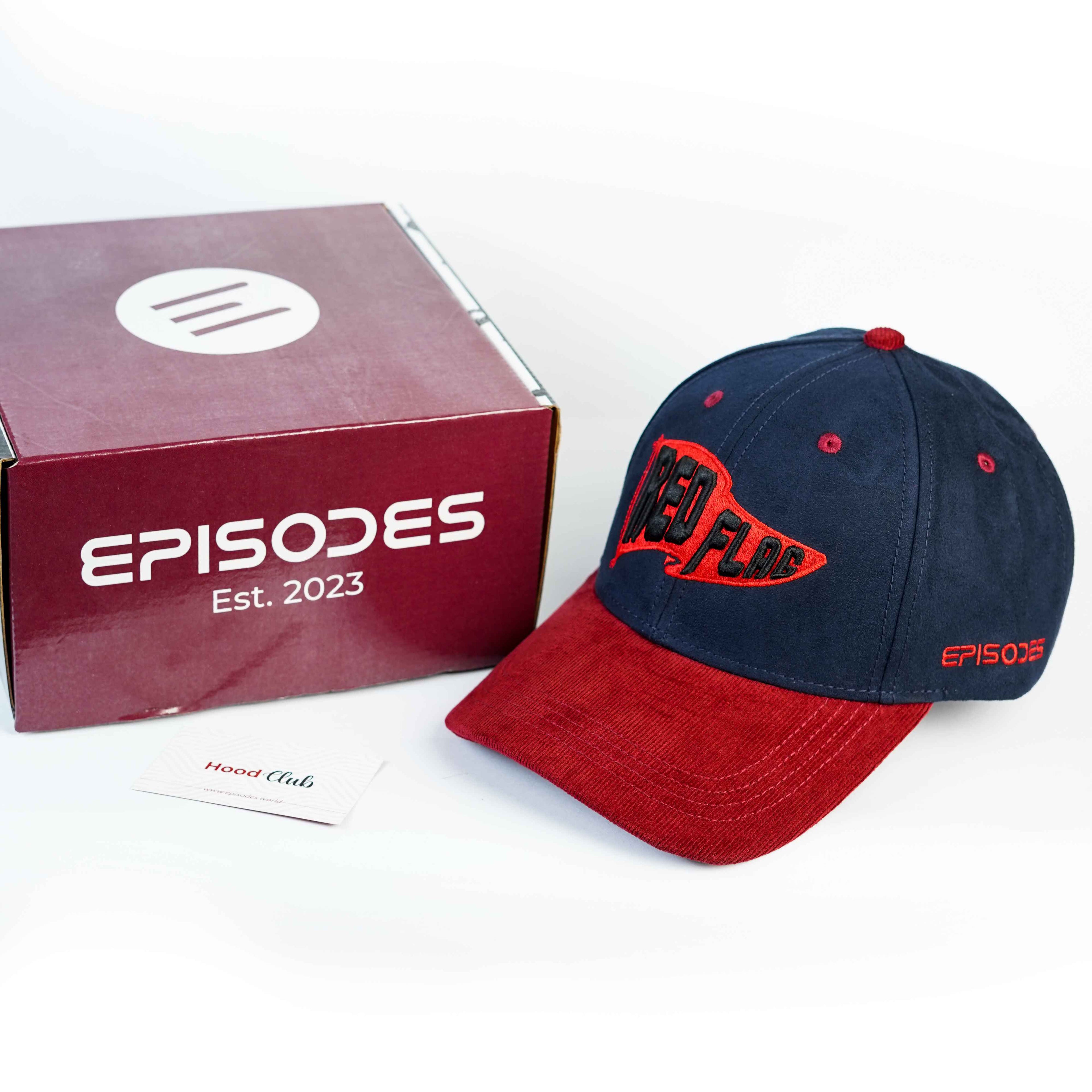 Episodes Red Flag Suede Cap