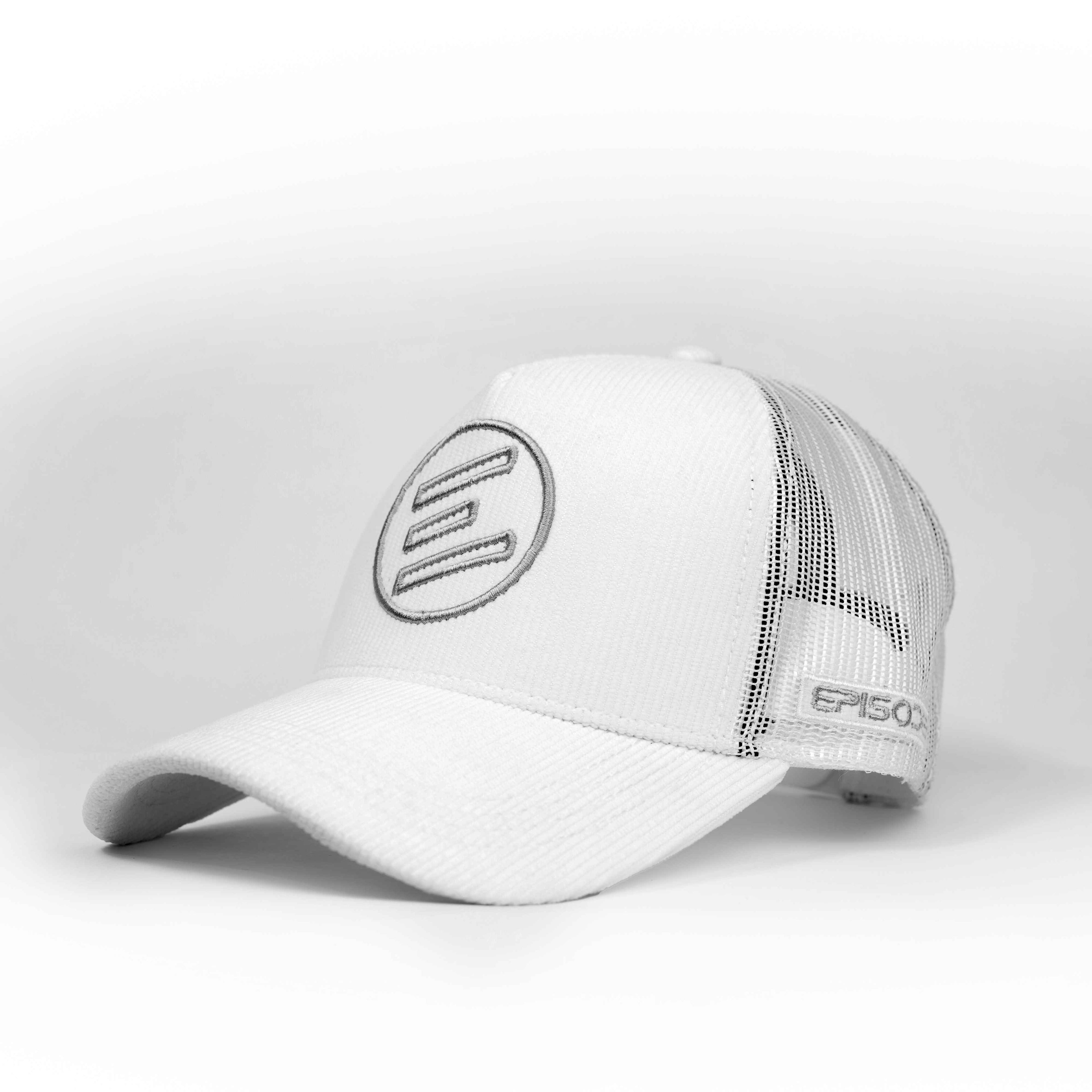 Episodes White Corduroy Trucker Cap