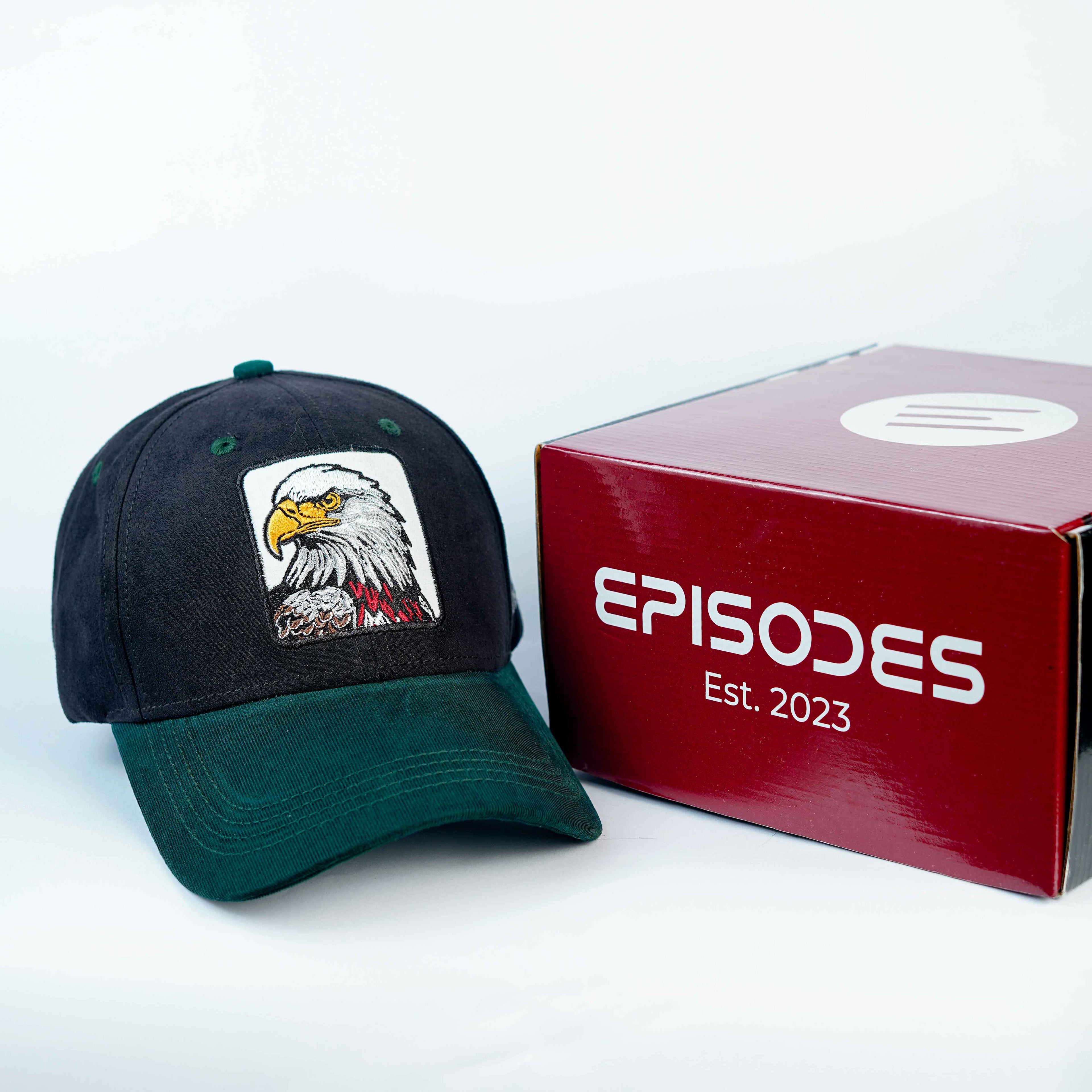 Episodes Eagle 3D Patch Suede Cap