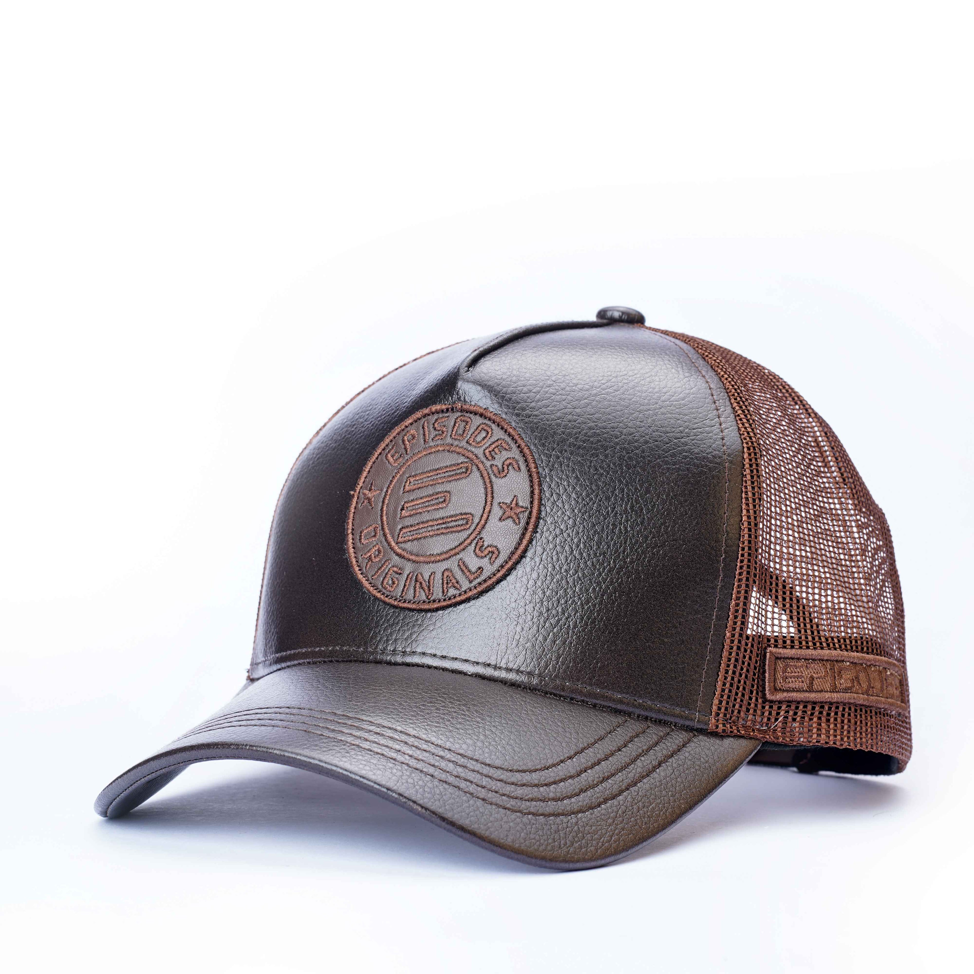 Episodes Original Trucker Faux Leather Cap
