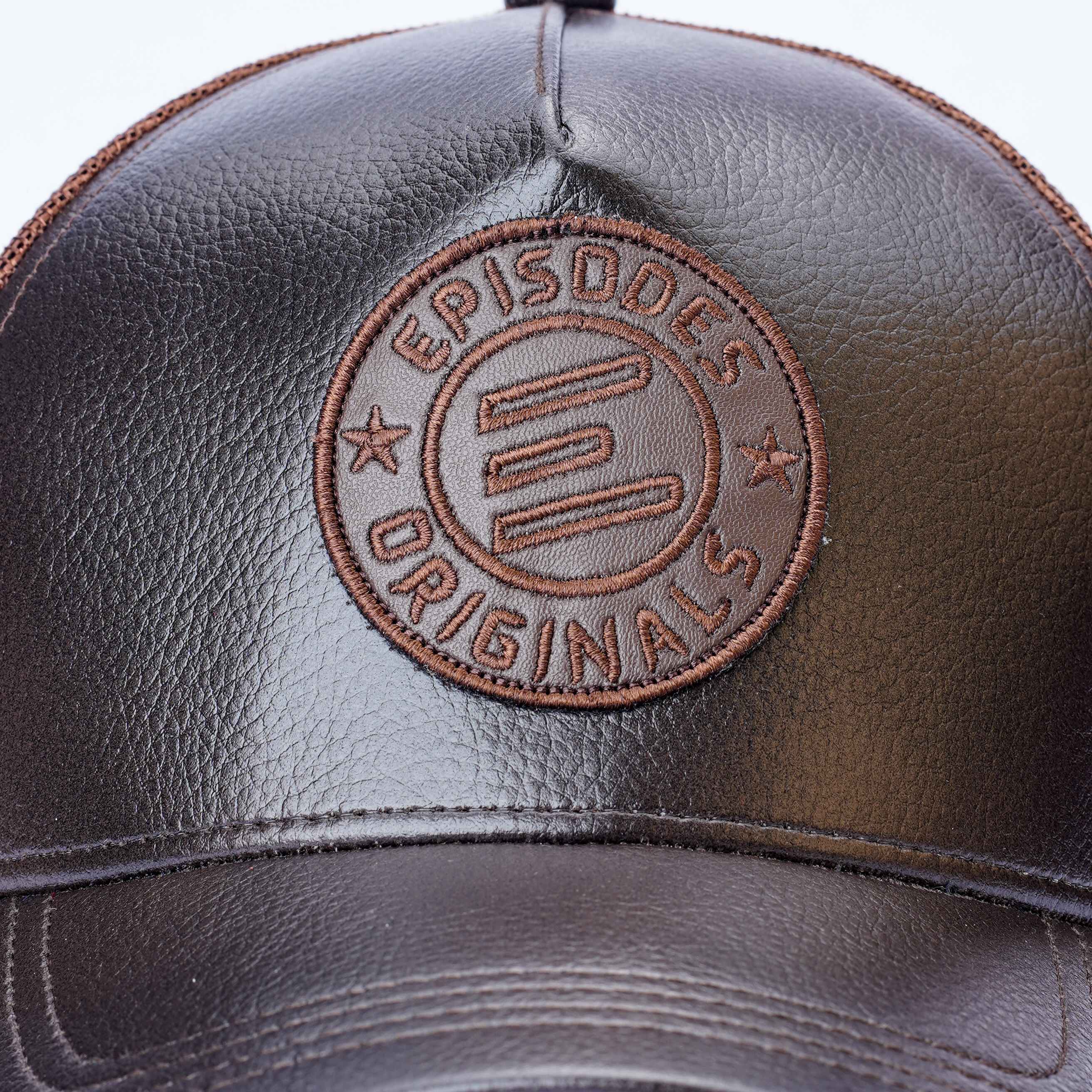 Episodes Original Trucker Faux Leather Cap