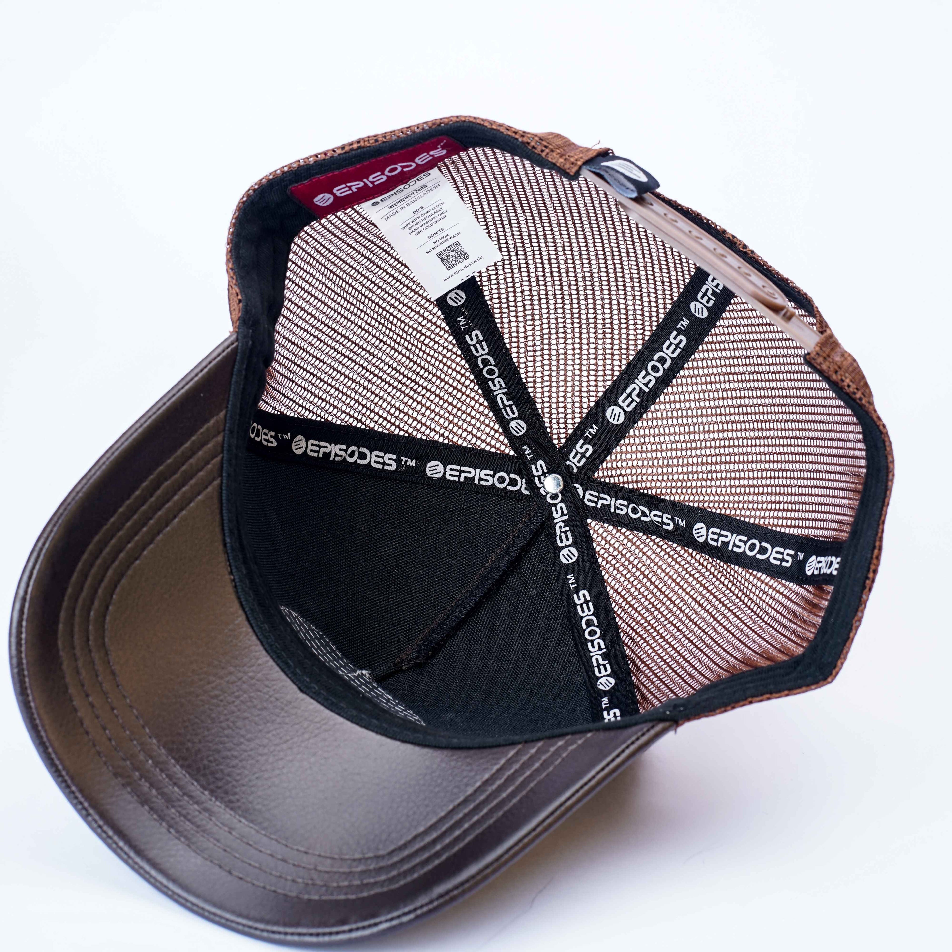 Episodes Original Trucker Faux Leather Cap