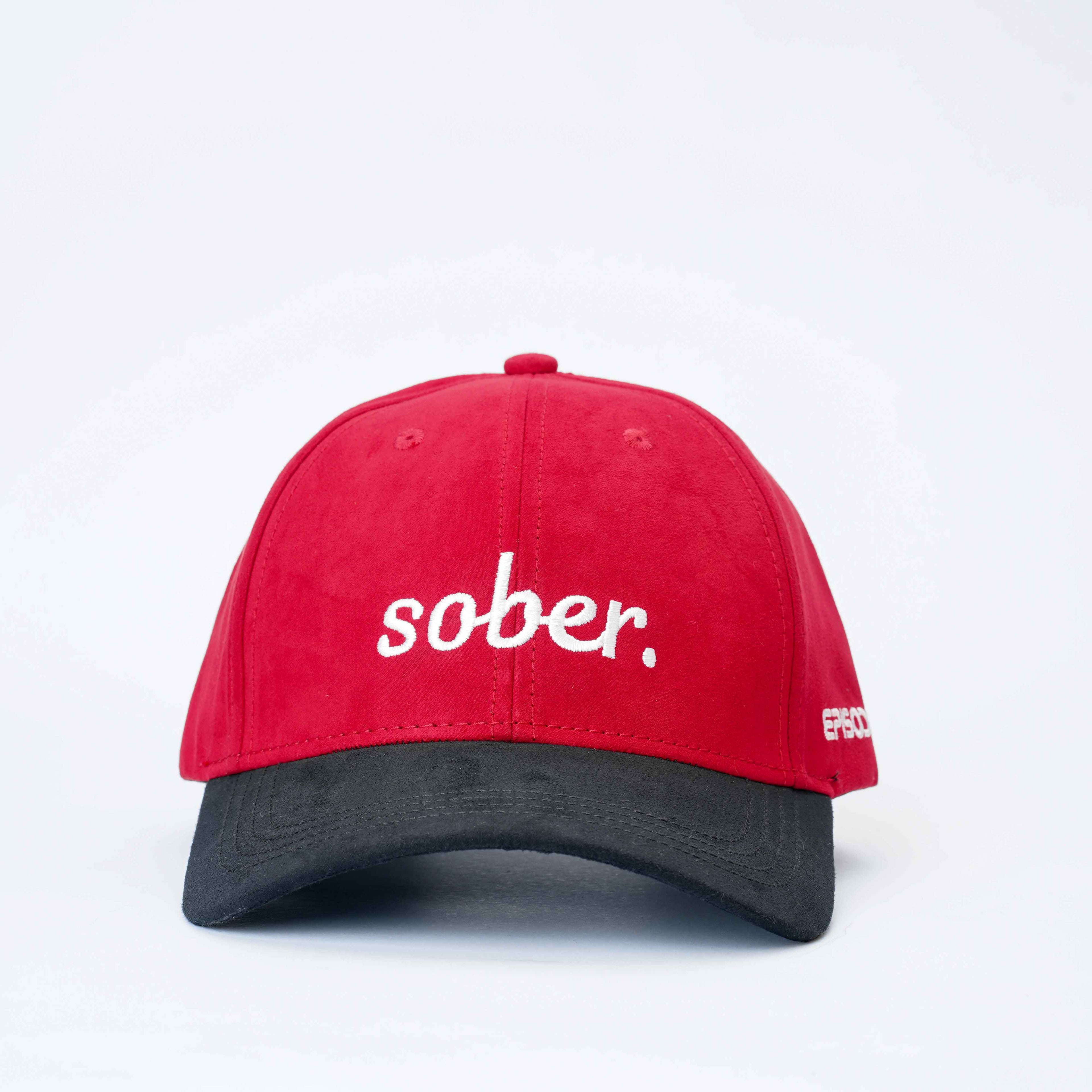 Episodes Sober Red Suede Cap