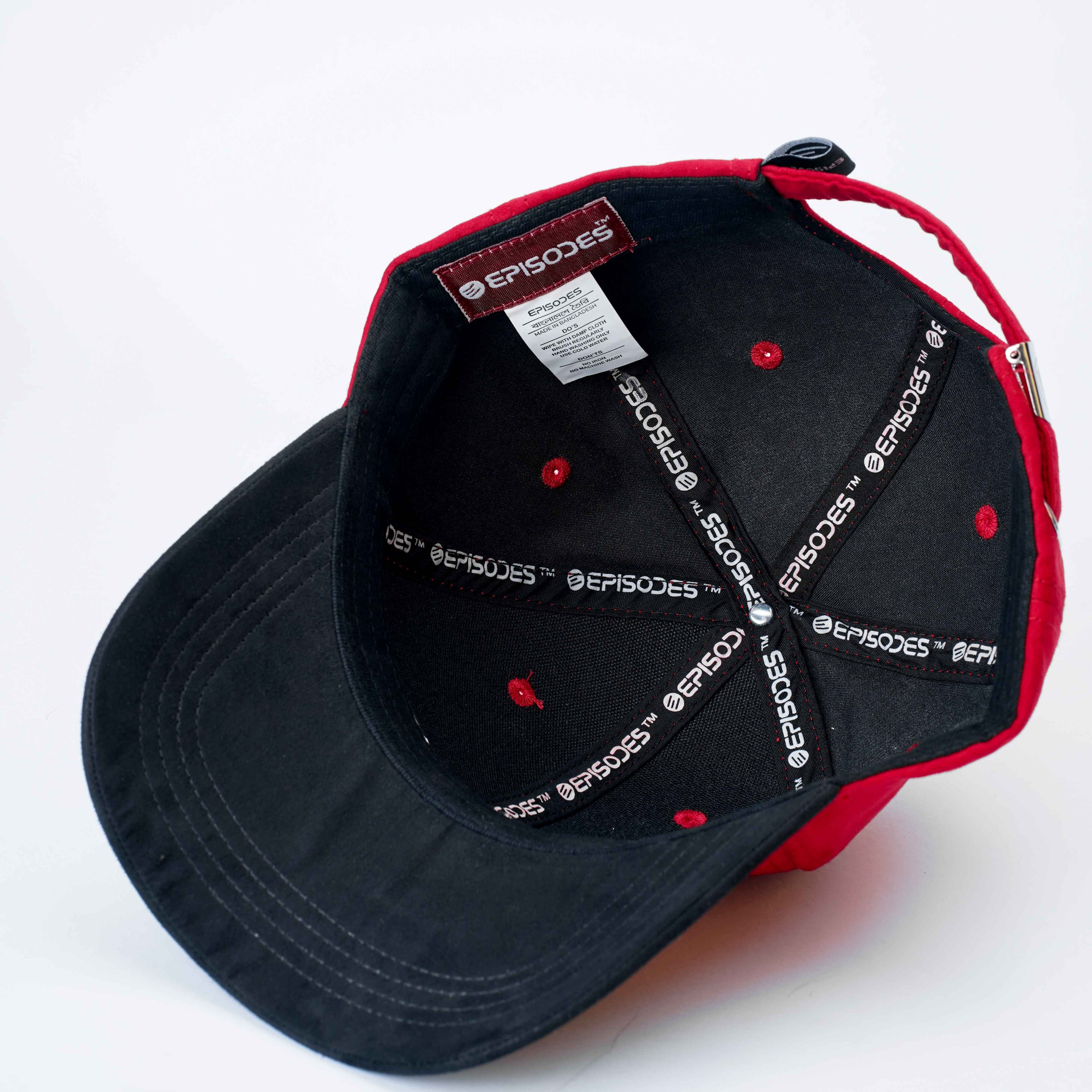 Episodes Sober Red Suede Cap