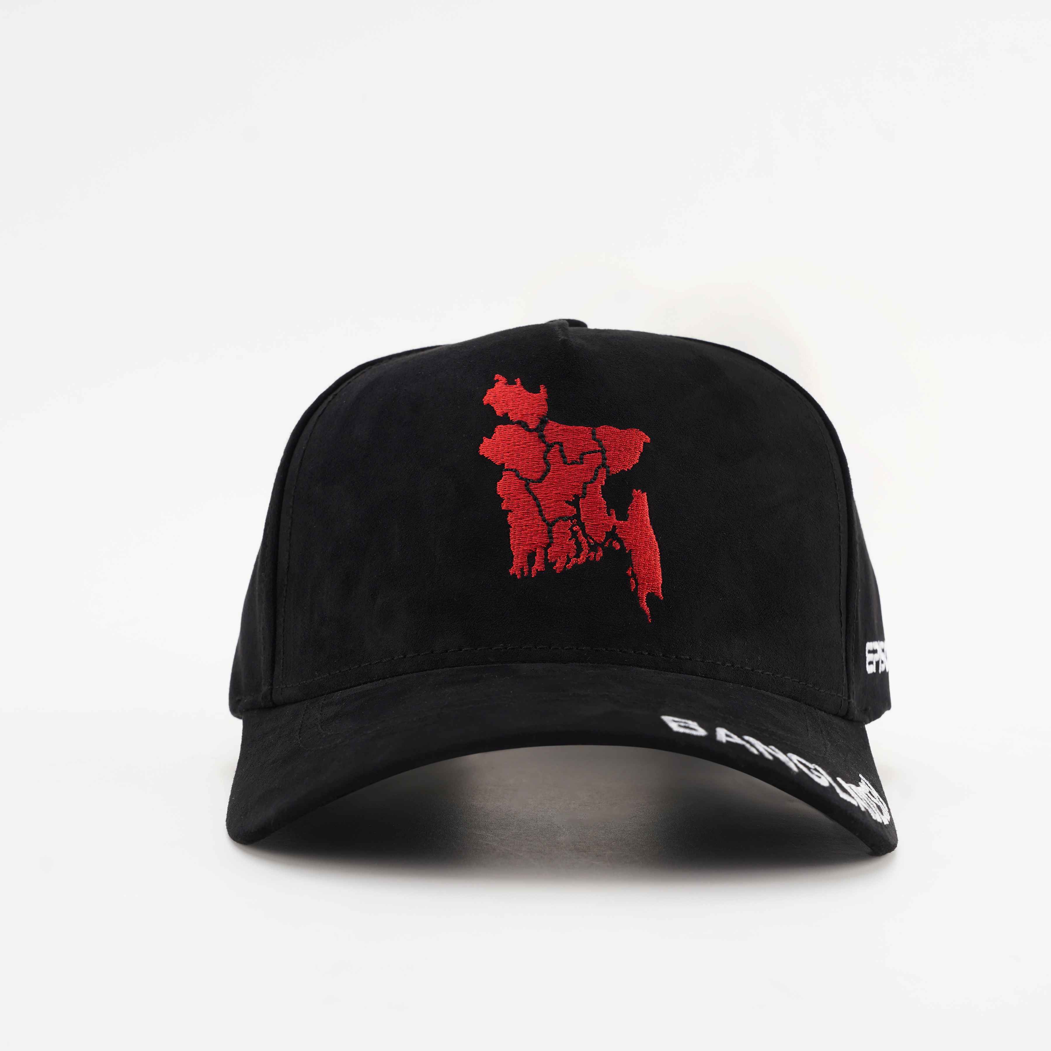 Episodes 'bangladesh' Black Suede Cap