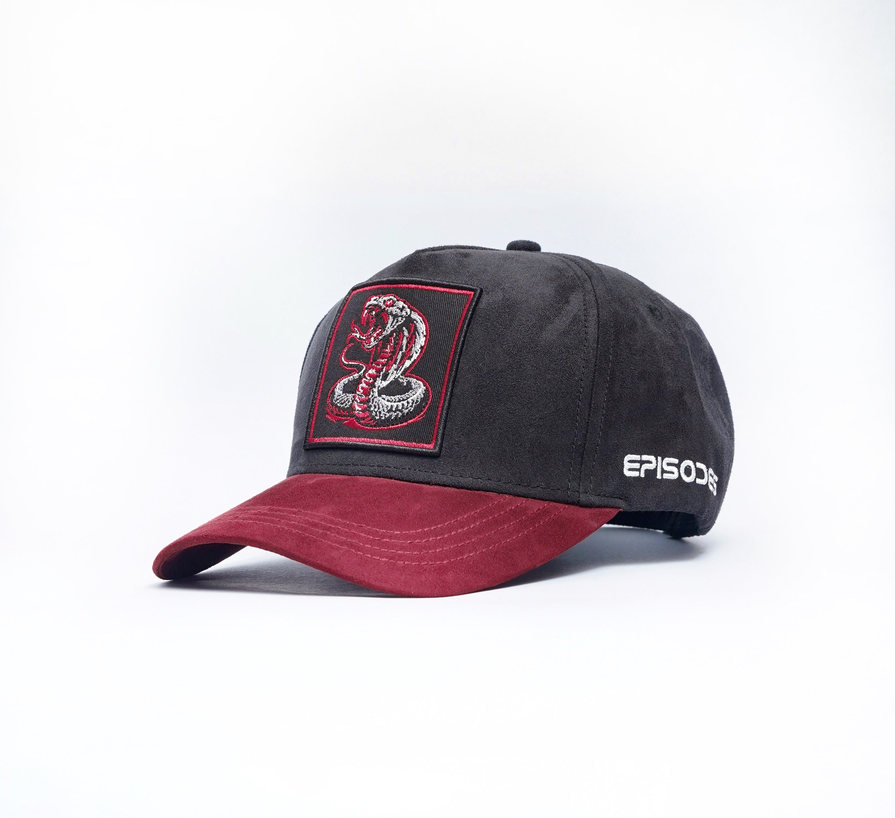 Episodes 'cobra' High Crown Suede Cap