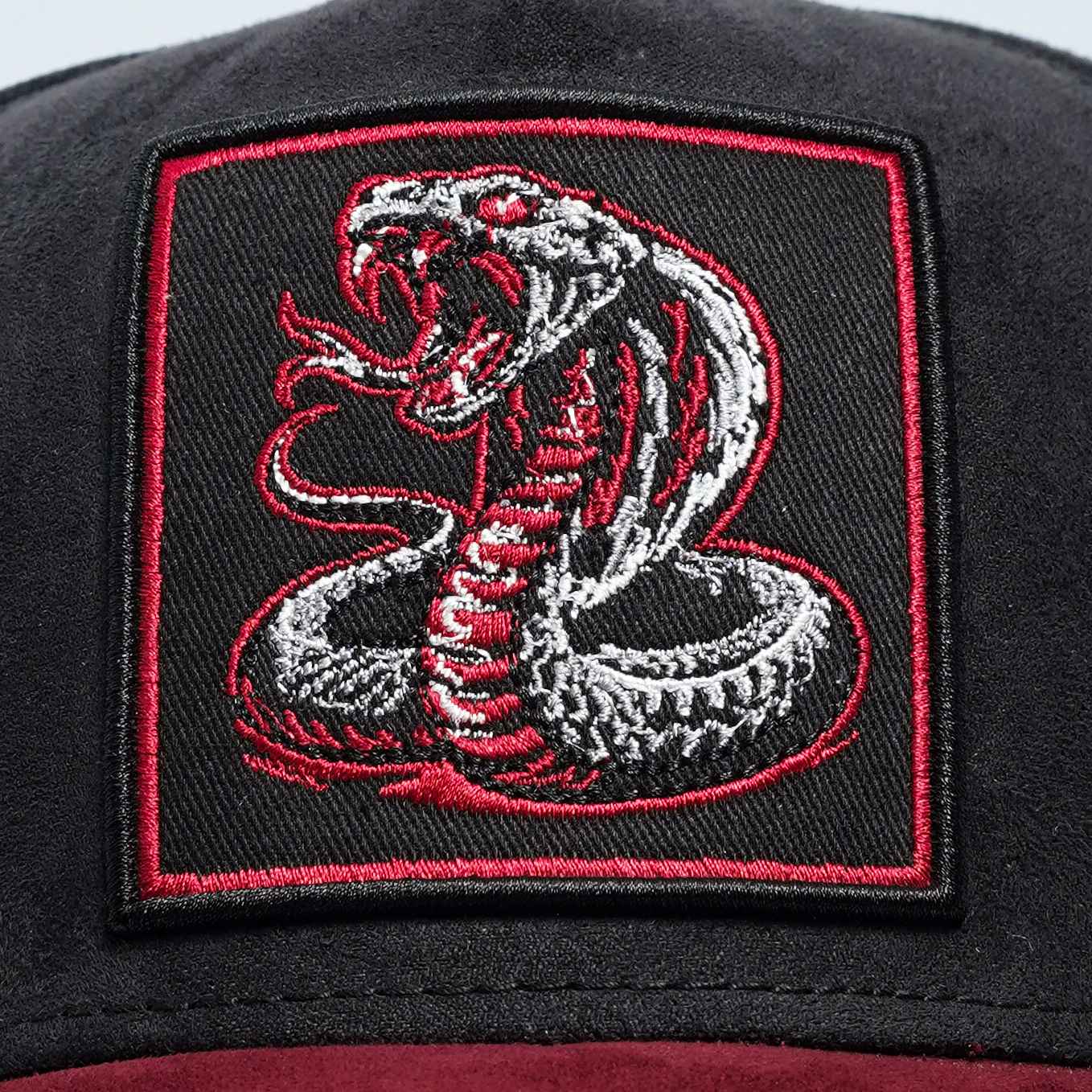 Episodes 'cobra' High Crown Suede Cap