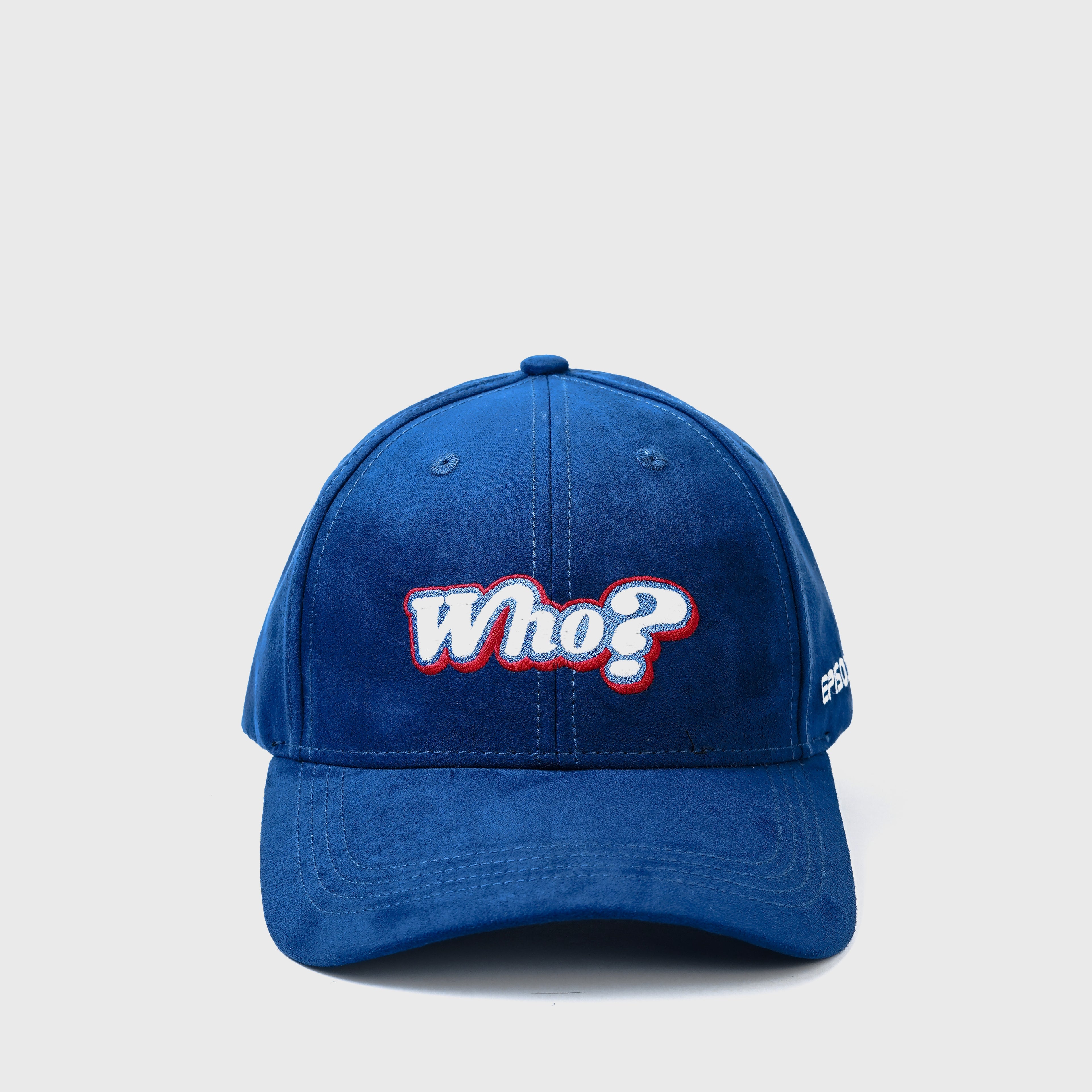 Episodes 'who?' Navy Suede Cap
